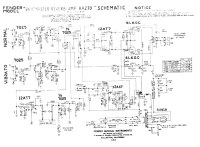 Fender Bandmaster-Reverb-AA270 - Schematic